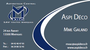 Aspideco Aspiration centralis�e Mvac